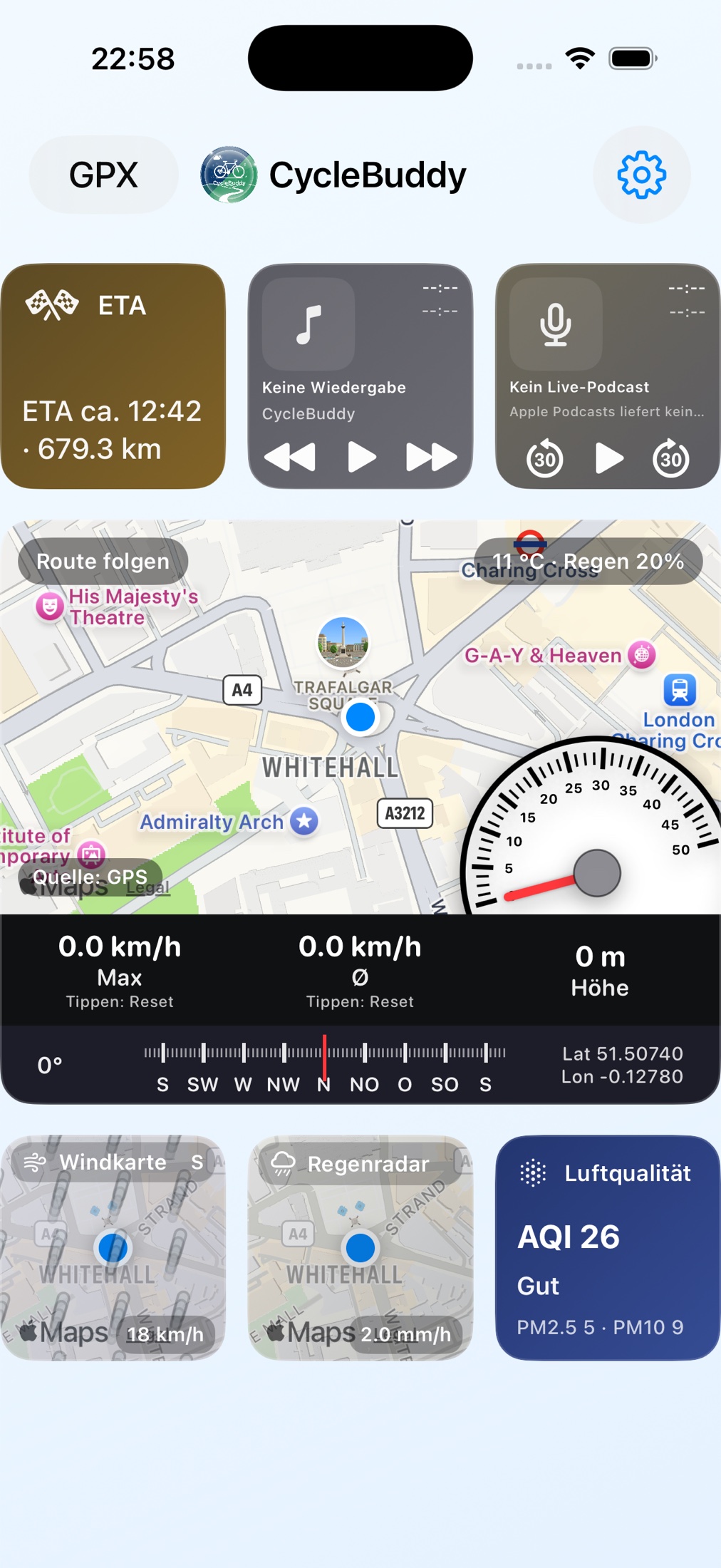 CycleBuddy Screenshot 1