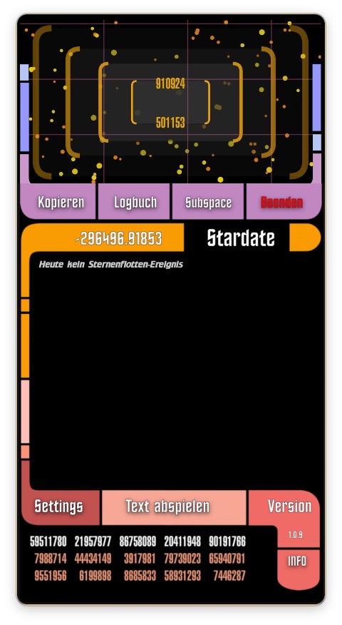 StarDate Screenshot 2